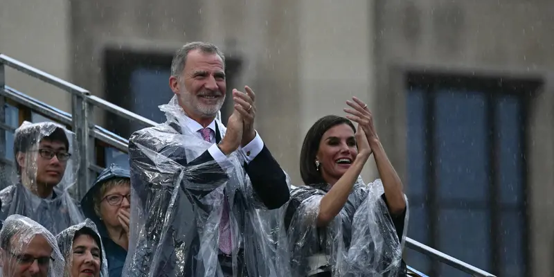 Raja Felipe VI dari Spanyol dan istrinya Ratu Letizia