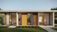 7 Desain Rumah Minimalis Elegan 1 Lantai dengan Bukaan Jendela Dua Arah yang Estetik