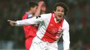 Jari Litmanen. Striker Finlandia ini sukses mencetak 6 gol di semifinal dan final Liga Champions bersama Ajax Amsterdam serta sukses mempersembahkan 1 gelar untuk Ajax pada musim 1994/1995. (AFP/Toussaint Kluiters/ANP)
