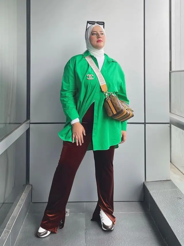 9 Gaya Tasyi Athasyia Pakai Outfit Cewek Kue hingga Cewek Mamba, Bisa Jadi Inspirasi Hijabers