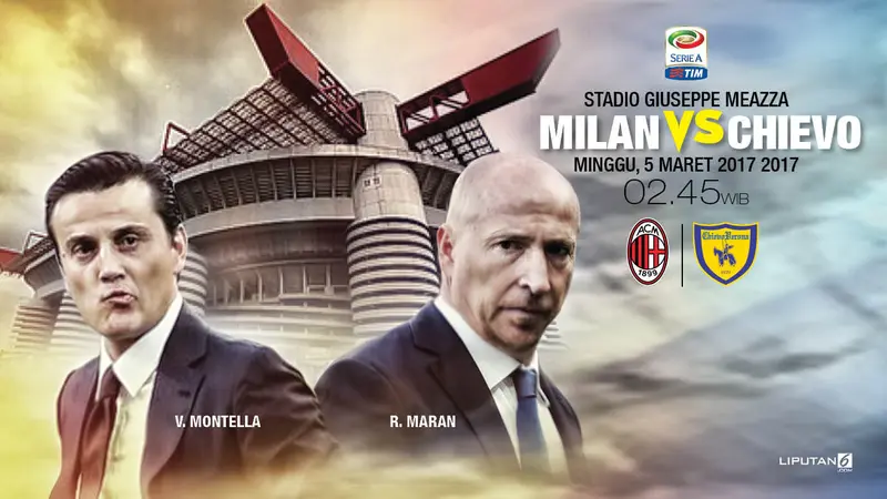 AC Milan vs Chievo: Memburu Kemenangan Ketiga Beruntun