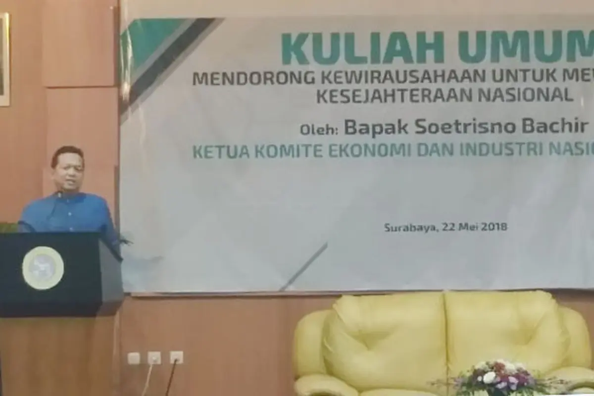 Soetrisno Bachir Ajak Generasi Muda Berwirausaha Untuk Mewujudkan Kesejahteraan Nasional