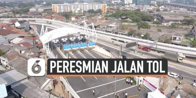 VIDEO: Presiden Jokowi Resmikan Enam Ruas Jalan Tol Dalam Kota Jakarta