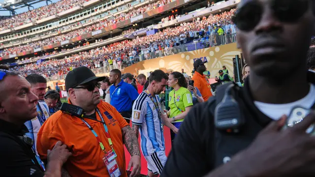 Pemain Argentina Lionel Messi