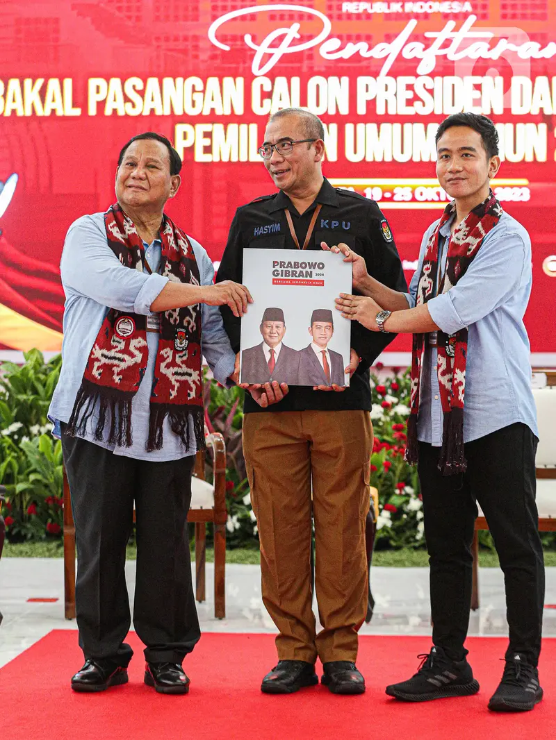 Prabowo Subianto dan Gibran Rakabuming Raka