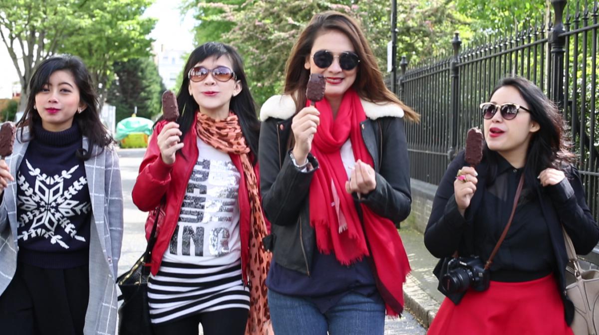 luna maya dan magnum infinity