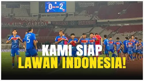VIDEO: Setelah Hantam Malaysia, Timnas Filipina U-23 Pede Kalahkan Timnas Indonesia U-23