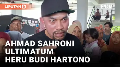 VIDEO: Datangi Kampung Bayam, Ahmad Sahroni Minta Heru Budi Berikan Hak Warga