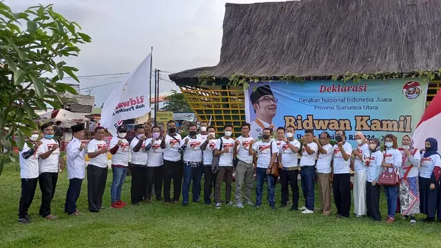Deklarasi dukung Ridwan Kamil Capres 2024