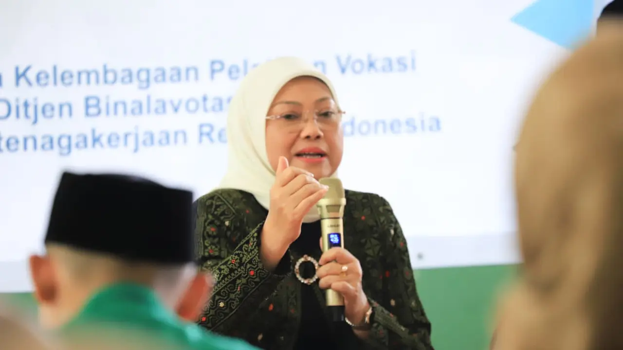Tingkatkan Kompetensi SDM, Menaker Sosialisasi Balai Latihan Kerja Komunitas
