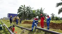 Pertagas Salurkan Gas Bumi di KEK Sei Mangkei Sumatera Utara