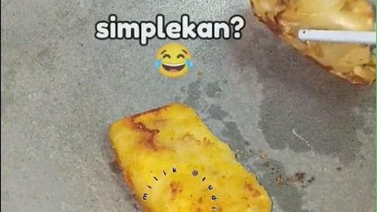 Gorengan Sudah Renyah Kembali