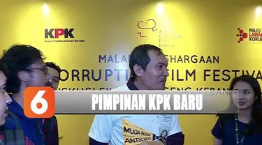 Wakil Ketua KPK Saut Situmorang memberikan pesan untuk pimpinan KPK yang akan dilantik.