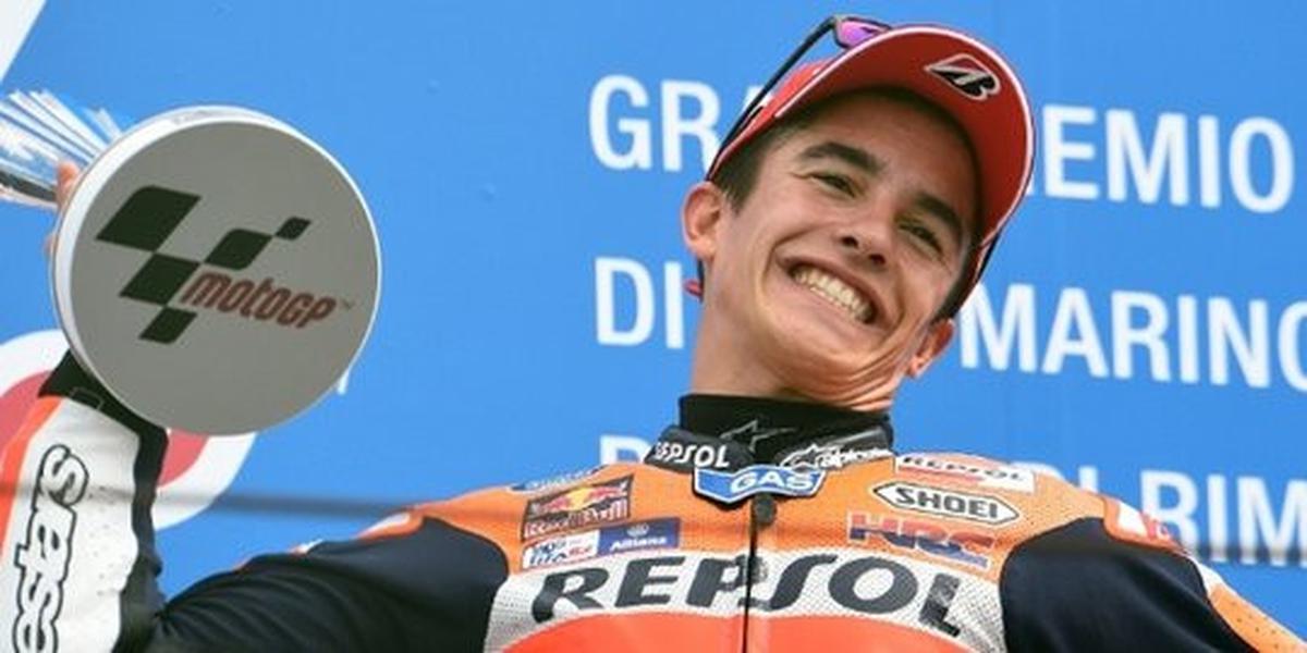 Marquez pecah telur di Misano