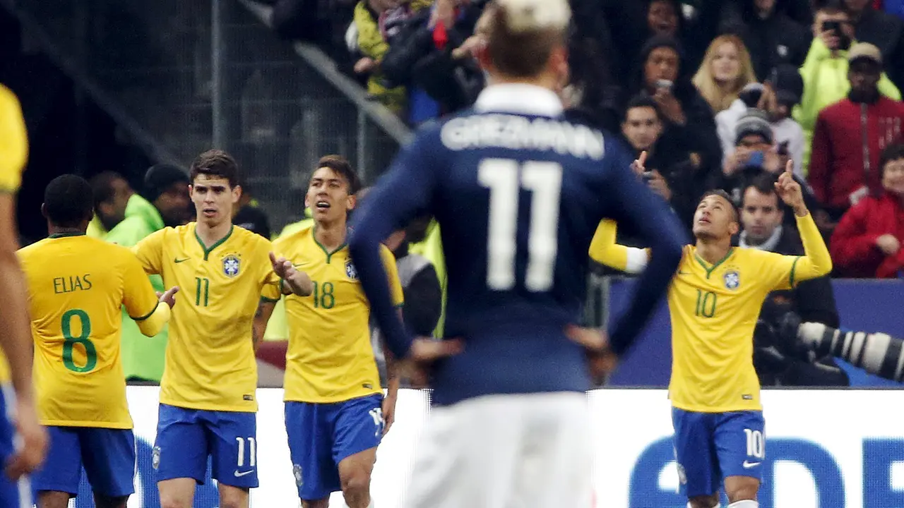 Prancis vs Brasil