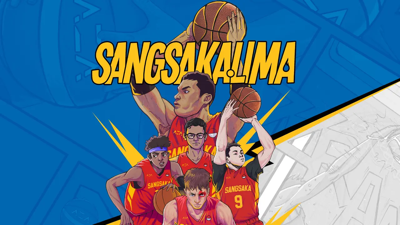 Sangsaka Lima Jadi Komik Basket Pertama di Indonesia