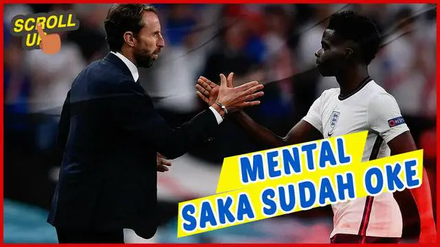 VIDEO Scroll Up: Bukayo Saka Balas Dendam di Euro 2024, Dapat Pujian Gareth Southgate