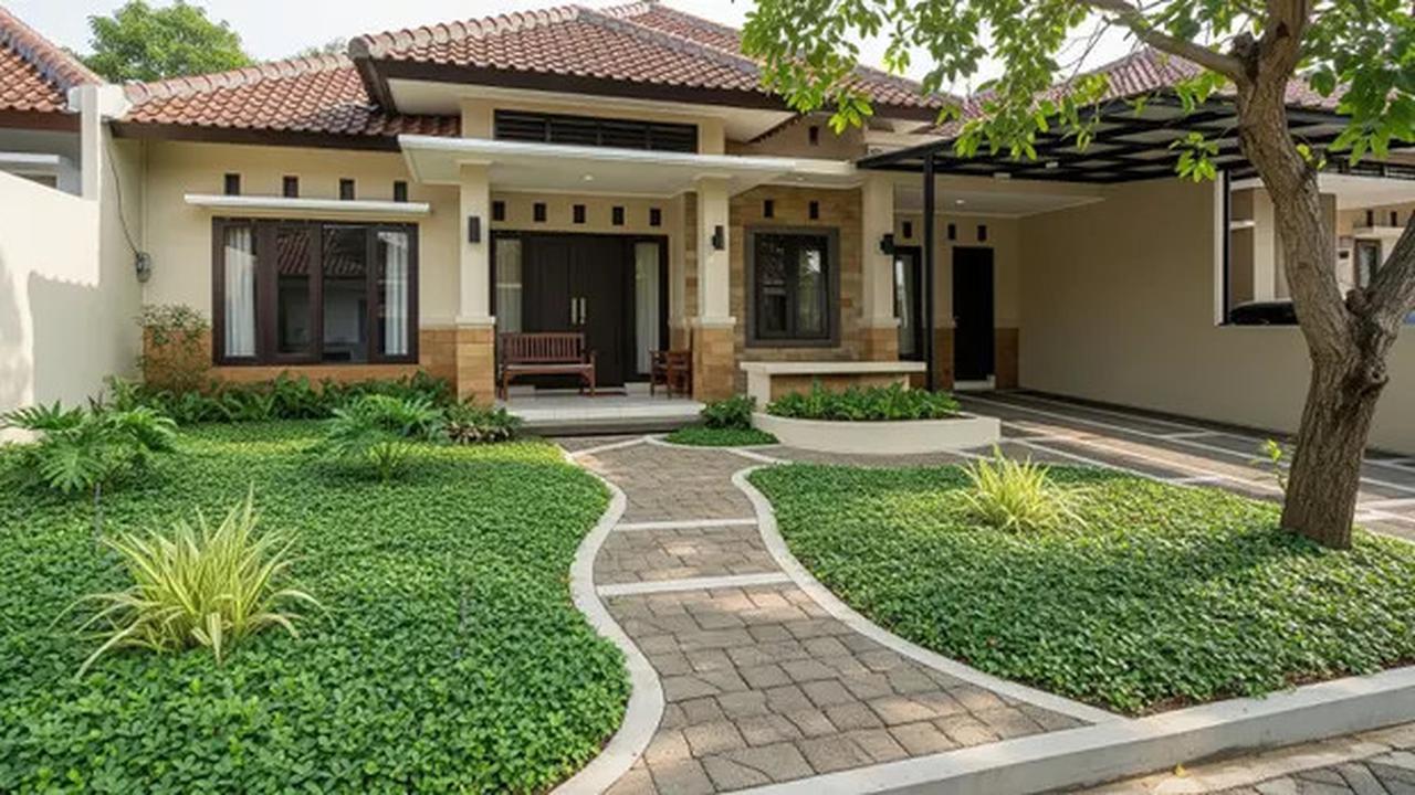 8 Ide Halaman Depan Rumah yang Mudah Dirawat oleh Lansia, Beri Kenyamanan di Keseharian