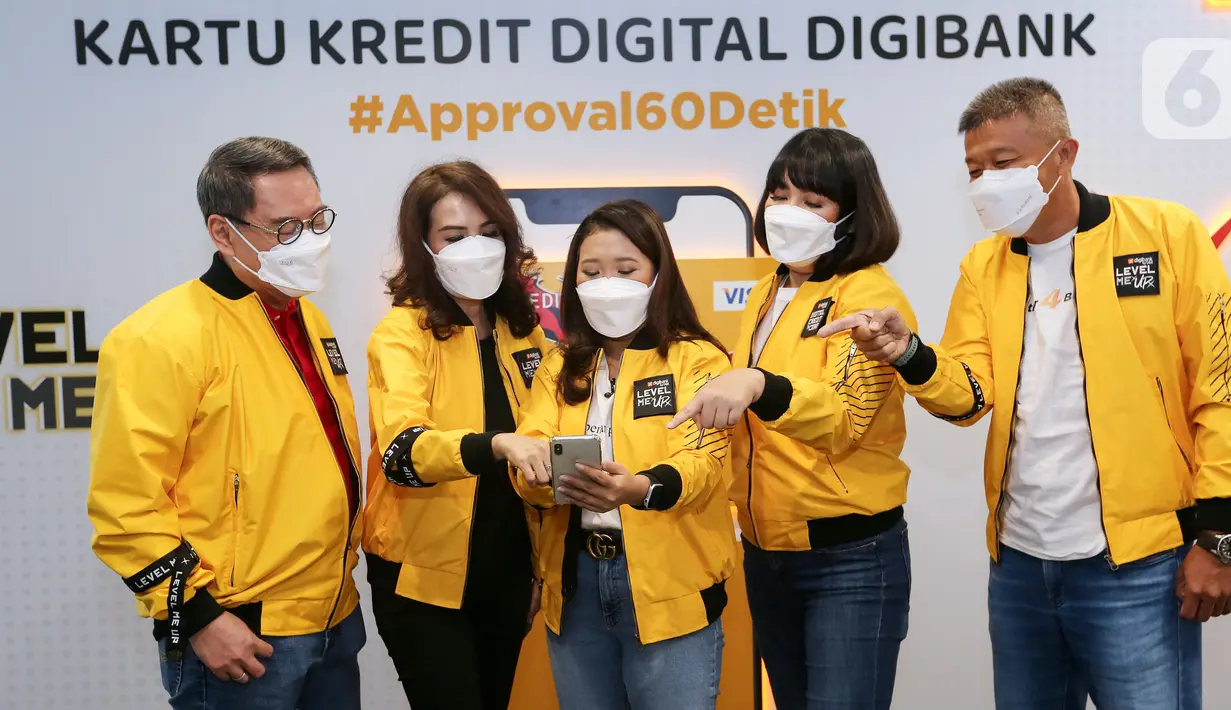 Kartu Kredit Digital digibank memungkinkan nasabah untuk mendapatkan persetujuan pengajuan kartu kredit serta limit yang disetujui hanya dalam 60 detik. Nasabah bisa mengelola keuangan secara efisien dengan kontrol 24/7 sekaligus memberikan dampak positif bagi lingkungan. (Liputan6.com/Fery Pradolo)