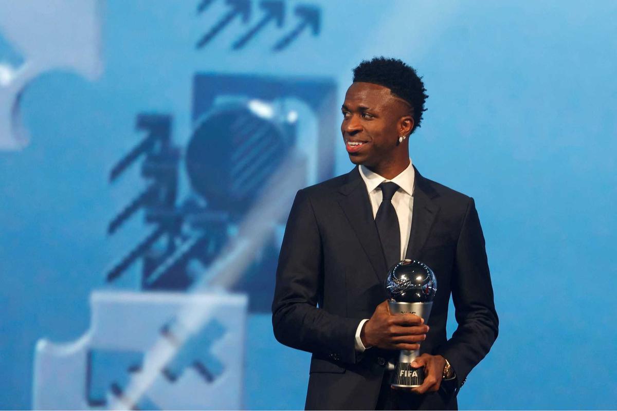Vinicius Jr menangi FIFA Best Player of the Year 2024