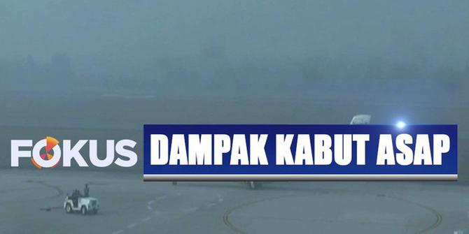 Kabut Asap Pekat, Penerbangan di Palembang dan Jambi Terganggu