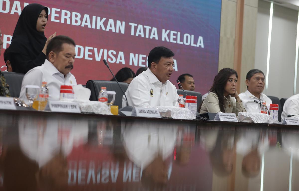 Menko Polkam paparkan capaian Desk Koordinasi Pencegahan Korupsi dan Perbaikan Tata Kelola