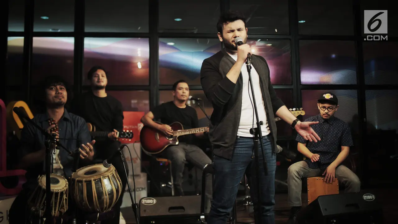 Penampilan Ridho Rhoma di Kantor KLY Gondangdia