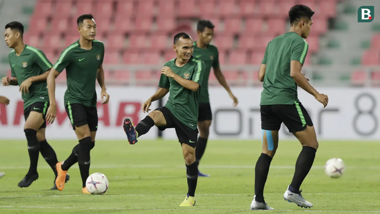 Latihan Timnas Indonesia