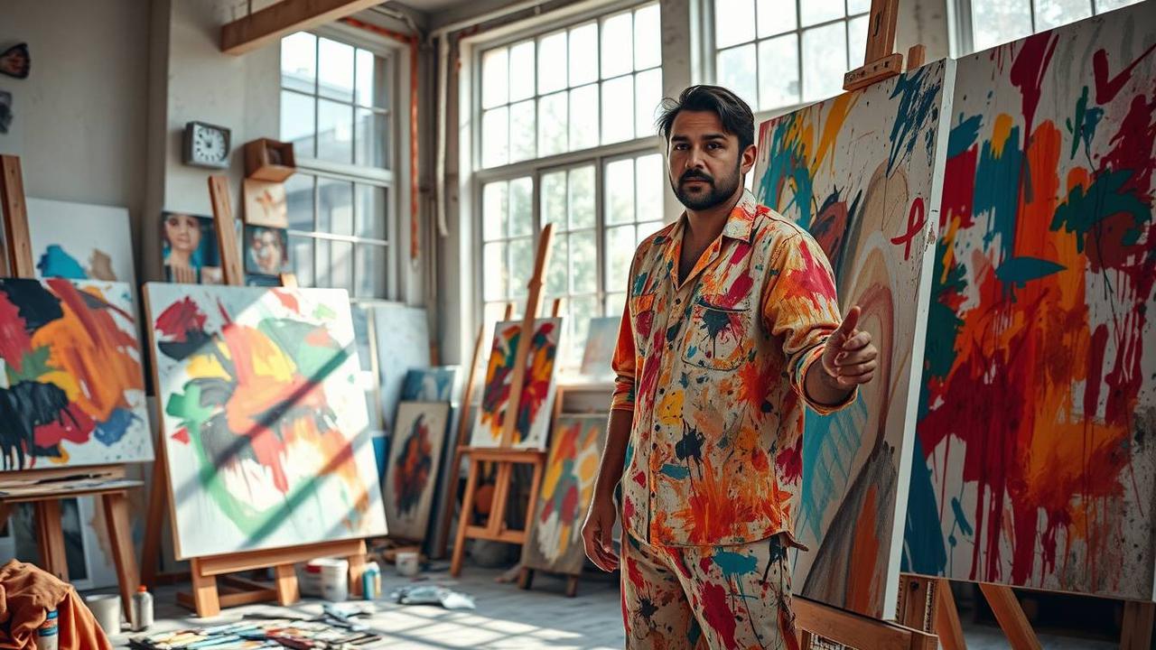 ciri ciri gambar ekspresif