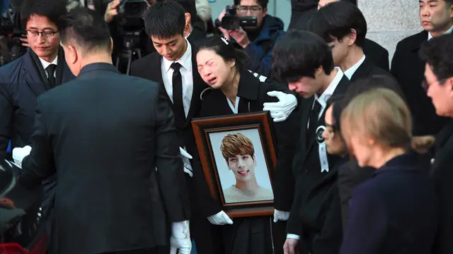 Upacara Pemakaman Jonghyun SHINee