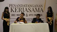 Gree Indonesia bersama APITU (Asosiasi Praktisi Pendingin dan Tata Udara) Indonesia melakukan penandatanganan kerja sama strategis pada hari Selasa (19/3) bertempat di Balai Kartini, Jakarta.