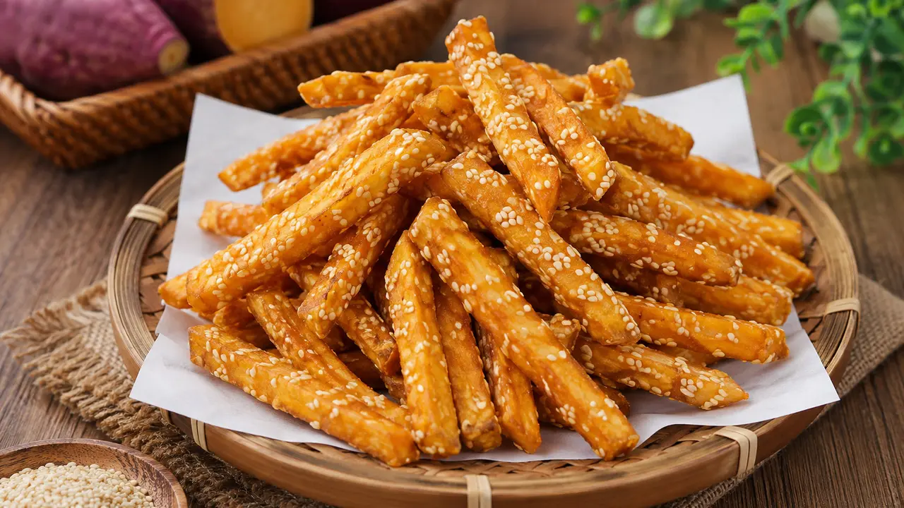 Resep Stik Ubi Goreng Wijen yang Renyah dan Gurih