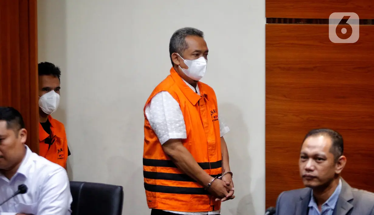 Yana Mulyana diduga melanggar Pasal 12 huruf a atau Pasal 12 huruf b atau Pasal 11 Undang-Undang 31/1999 juncto 20/2021 tentang Pemberantasan Tindak Pidana Korupsi. (Liputan6.com/Angga Yuniar)