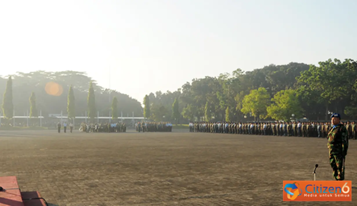 Citizen6, Jakarta: Di akhir amanatnya, Panglima TNI  menekankan  kepada seluruh Komandan Satuan dan PNS TNI untuk meningkatkan keimanan dan ketakwaan kepada Tuhan Yang Maha Esa. (Pengirim: Badarudin Bakri Badar).