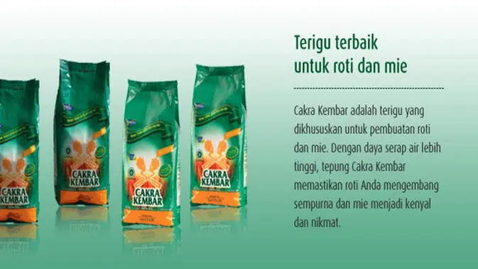 Cakra Kembar Tepung Terigu Lifestyle Fimela Com