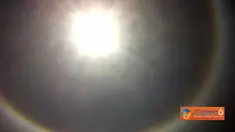 Citizen6, Kalimantan: Fenomena alam sering bermunculan salah satunya adalah munculnya Halo atau cincin matahari seperti yang tertangkap di Sambas, Kalimantan Barat. (Pengirim: Ramadan)