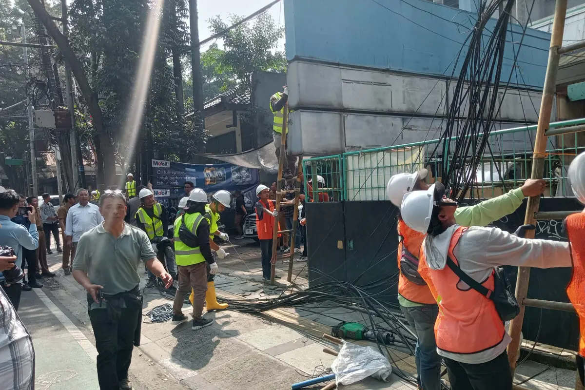 Relokasi kabel bawah tanah