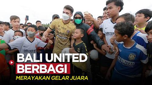 VIDEO: Cara Sederhana Bali United Merayakan Gelar Juara BRI Liga 1