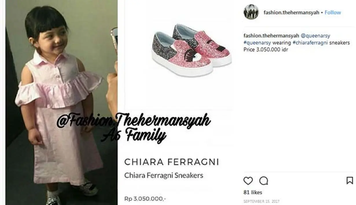 (Instagram/fashion.thehermansyah)