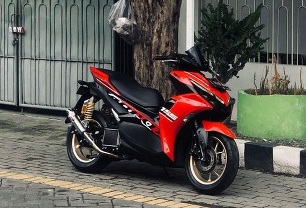 10 Inspirasi Modifikasi Yamaha Aerox, Sporty Maksimal dan Jadi Favorit Anak Muda