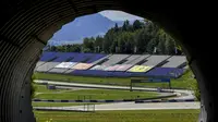 Sirkuit Red Bull Ring, Austria. (JOE KLAMAR / AFP)