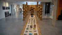 Instalasi Alam Takambang Jadi Guru, Karya Seni Rupa Seniman Asal Sumbar di Jakarta Biennale 2024