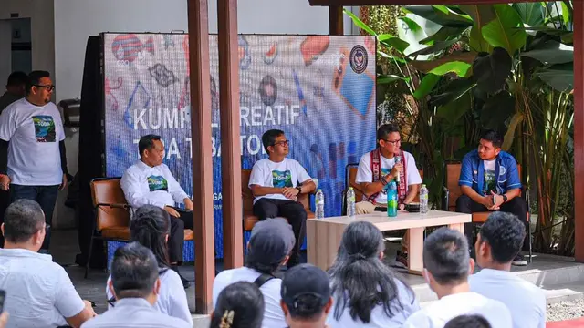 Menteri Pariwisata dan Ekonomi Kreatif (Menparekraf) Sandiaga Uno