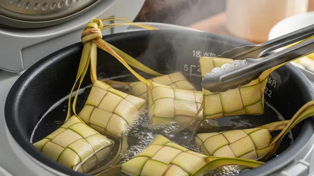 Resep Ketupat Rice Cooker