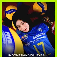 Dalam unggahan itu, Wilda disebut sebagai pencetak sejarah, bintang, dan pioner bagi bola voli Indonesia. [Foto: IG/wildanurfadhilahh].