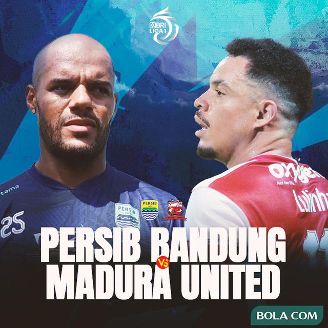 Liga 1 - Duel Striker - Persib Bandung Vs Madura United