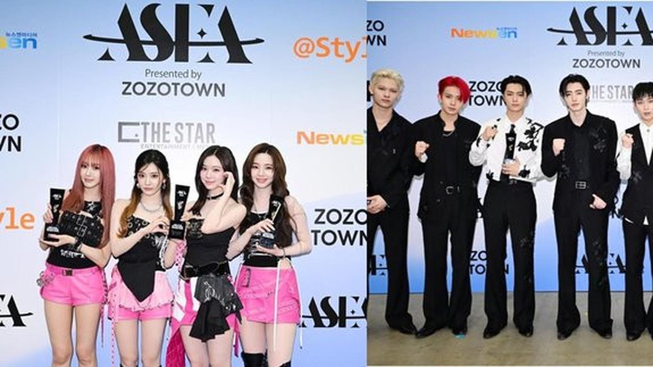 Keren Banget! AESPA dan ENHYPEN Bawa Pulang 3 Piala Asia Star Entertainer Awards 2025 Sekaligus