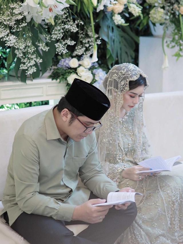 6 Momen Tasyakuran 4 Bulanan Kehamilan Rica Andriani, Berlangsung Khidmat