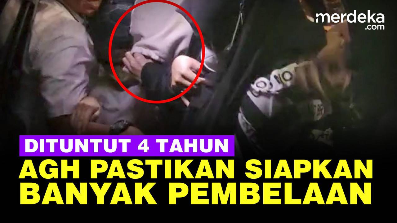 VIDEO: AGH Dituntut 4 Tahun Penjara, Kuasa Hukum Bela Habis-habisan