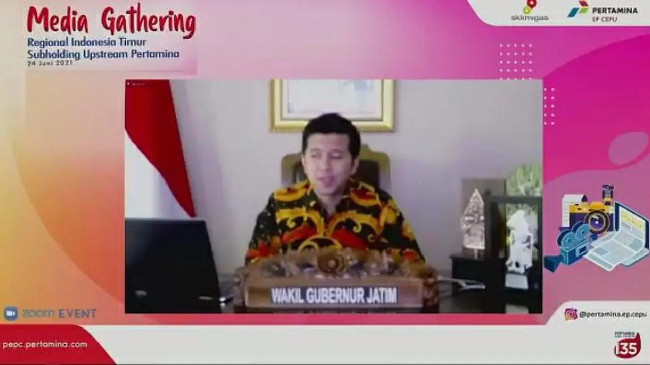 Wagub Jatim emil Dardak. (Ahmad Adirin/Liputan6.com)